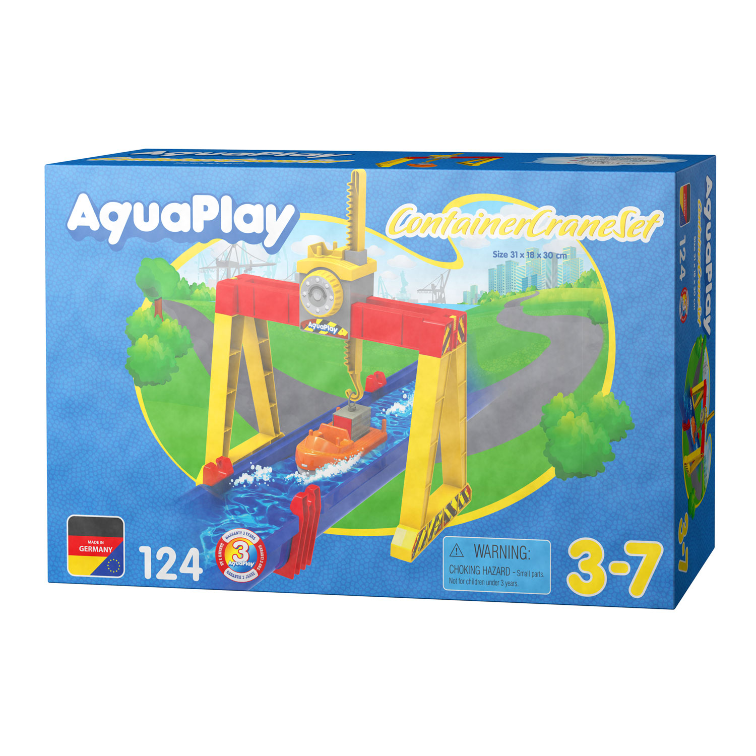 AquaPlay 124 – Behälter-Wasserhahn-Set