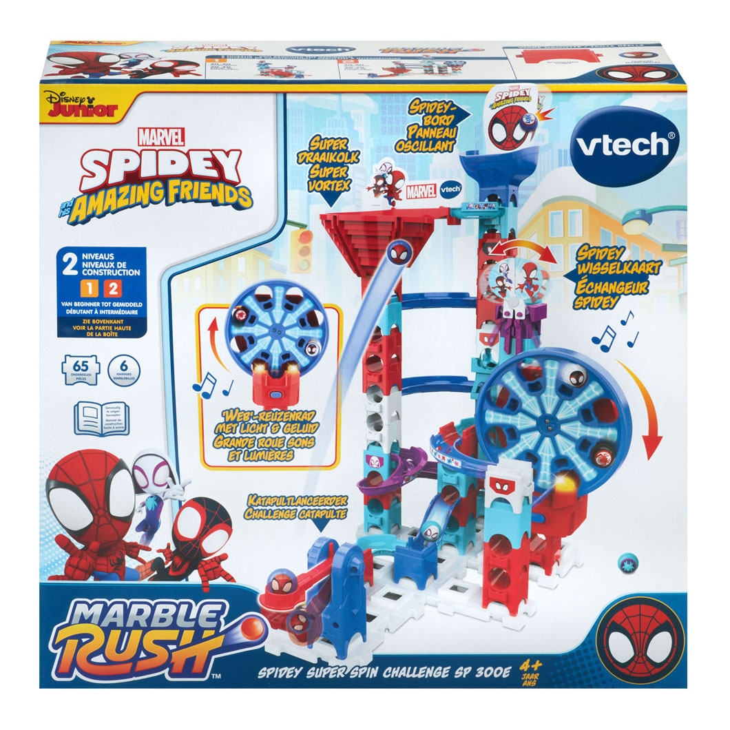 VTech Marble Rush Marvel Spidey Super Spin Challenge