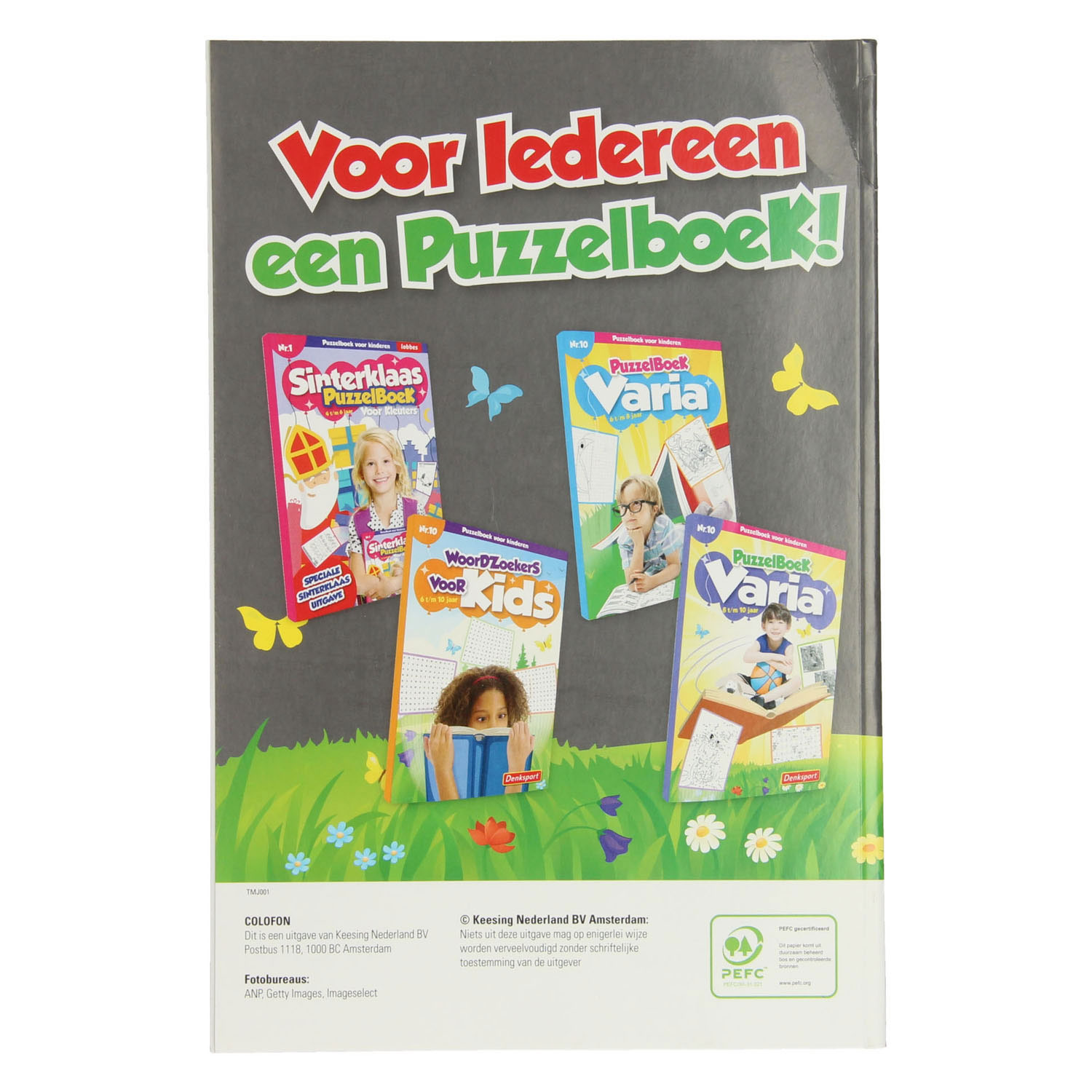 Denksport Kids Puzzelboek Sinterklaas