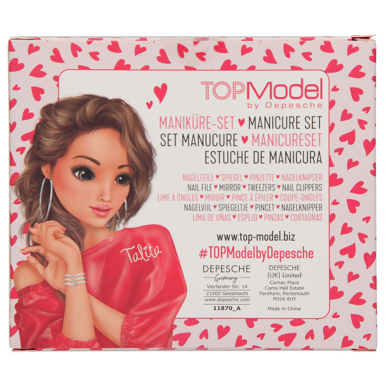 TOPModel Manicureset Beauty Girl
