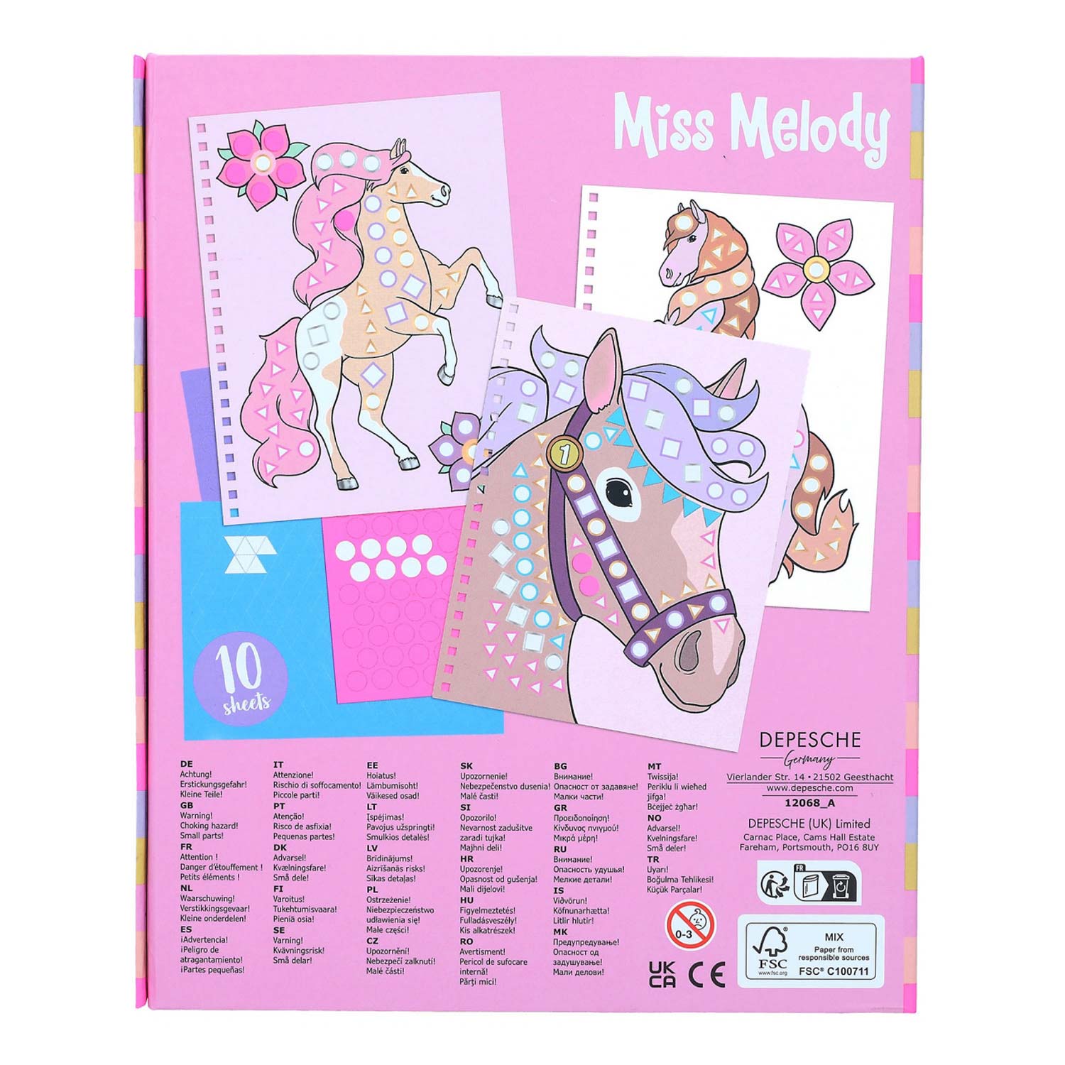 Miss Melody Sticker Your Picture Stickerboek