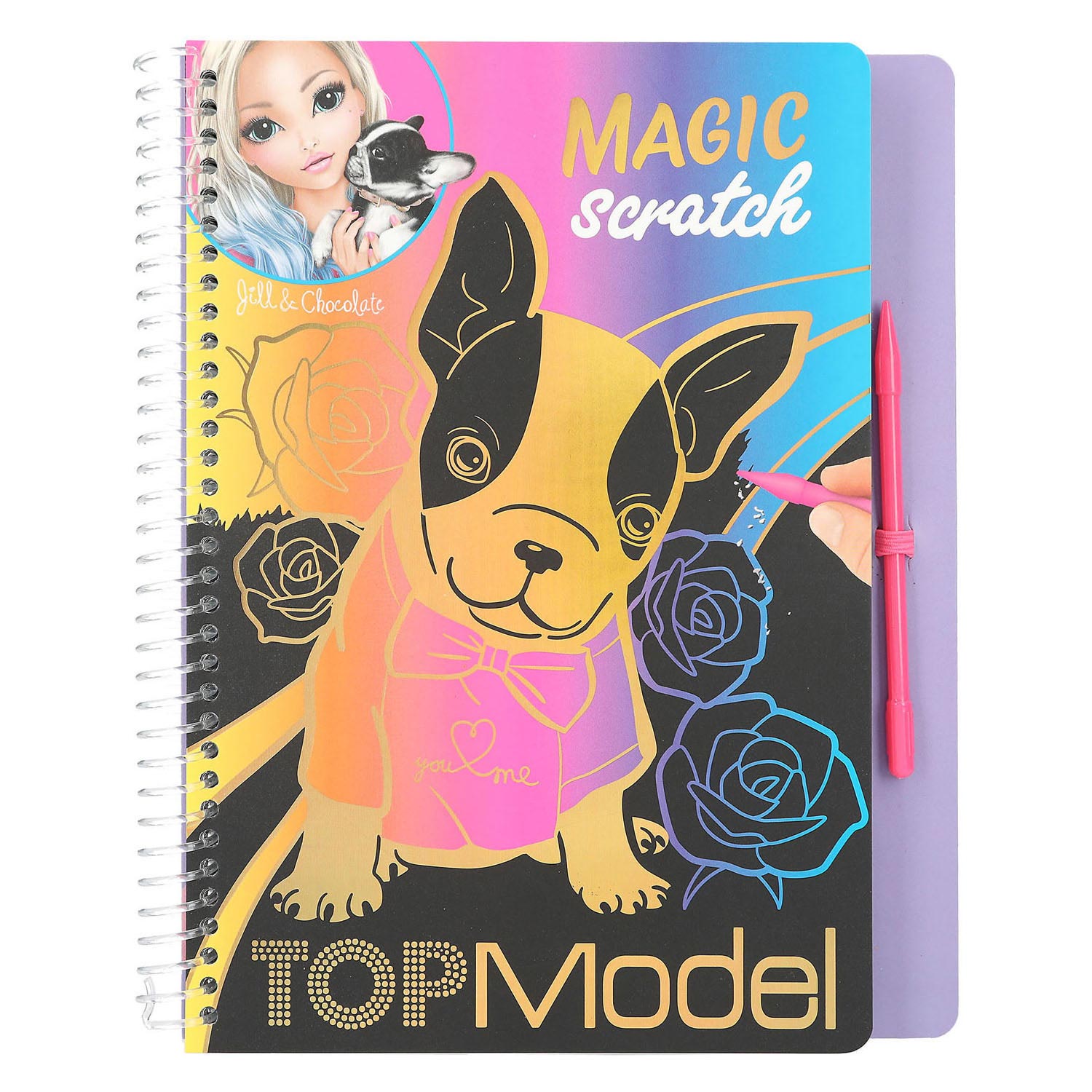 TOPModel Magic Scratchboek