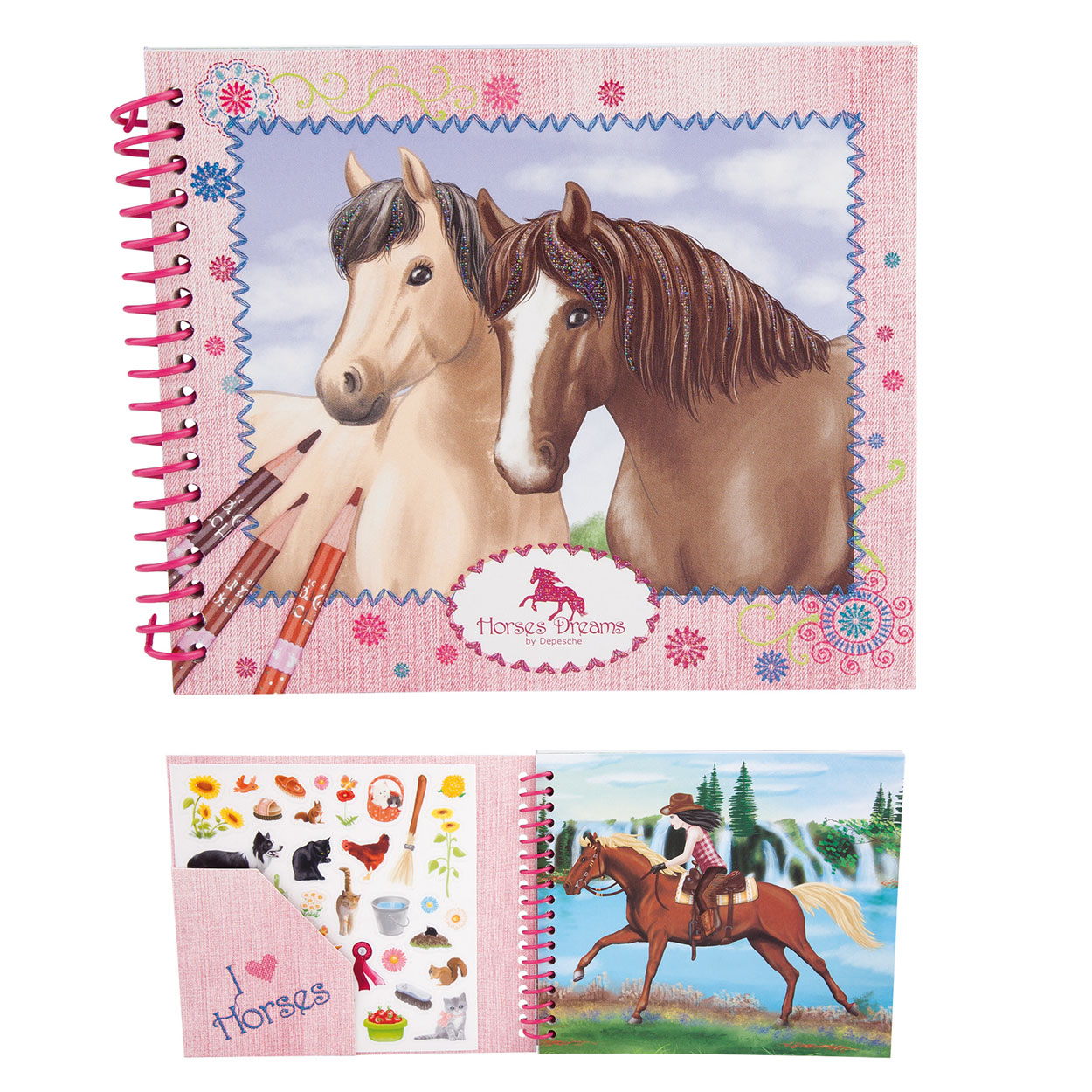 Horses Dreams Pocket Kleurboek