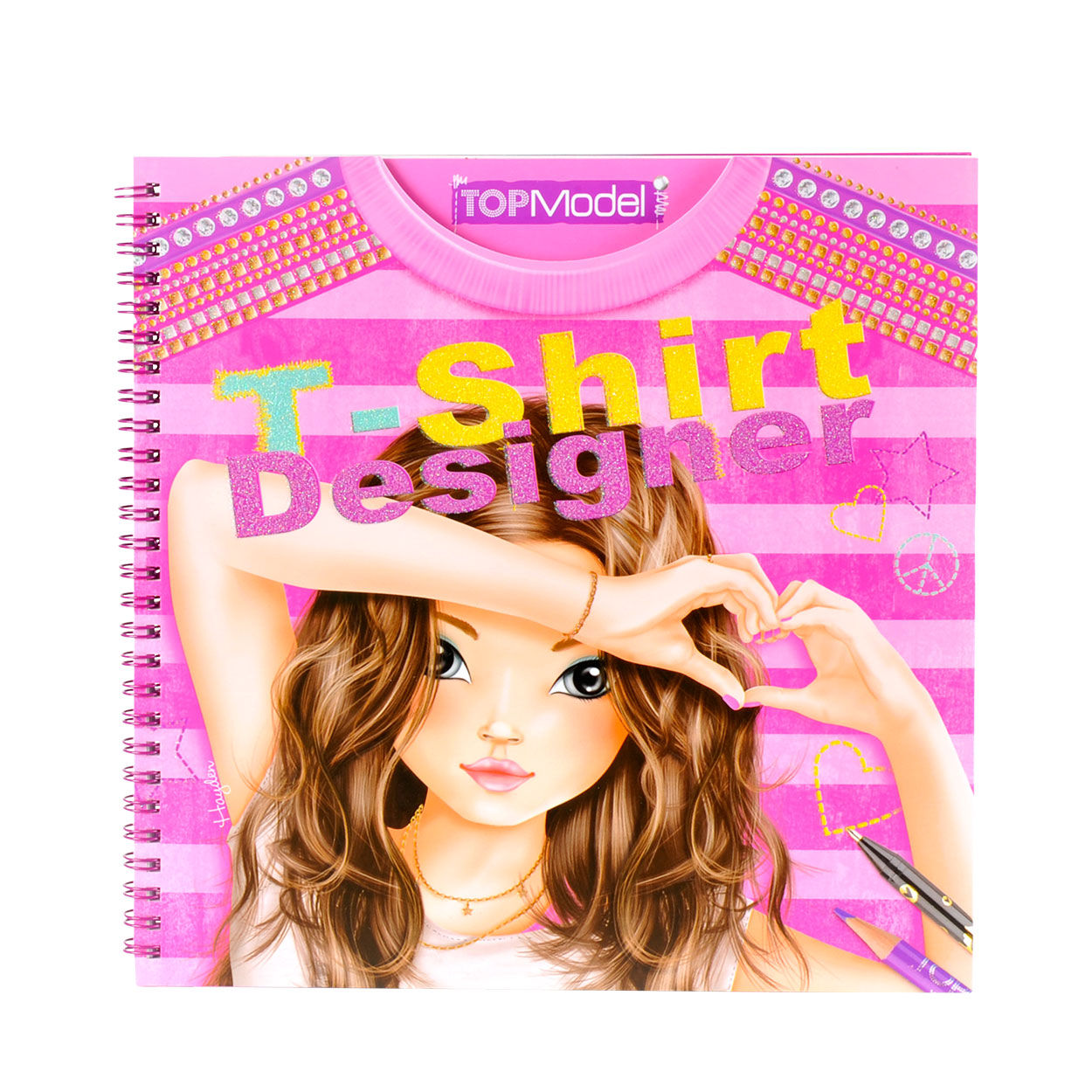 TOPModel T-shirt Designer Tekenboek