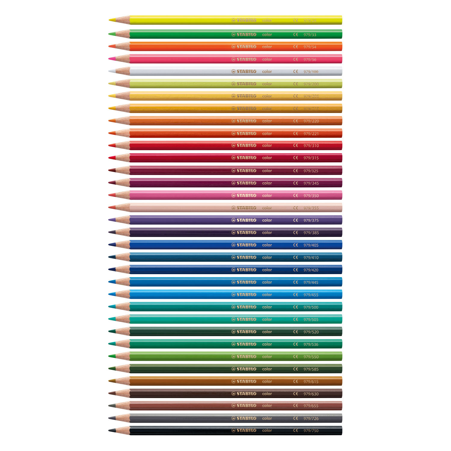 STABILO color - Kleurpotlood - Set Met 24 Stuks
