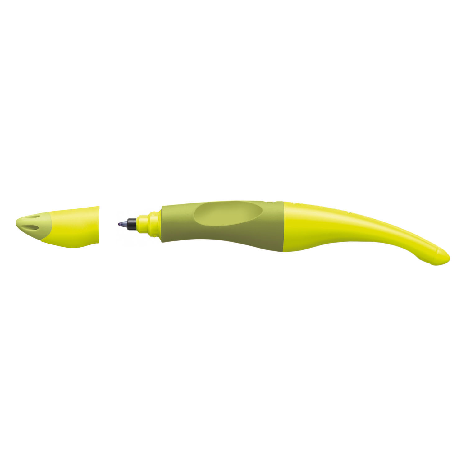 STABILO EASYoriginal – Ergonomischer Tintenroller – Rechtshänder – Limette