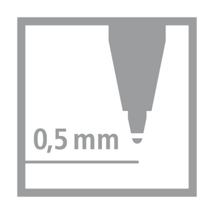 STABILO EASYoriginal – Ergonomischer Tintenroller – Linkshänder – Pastellpuderrosa