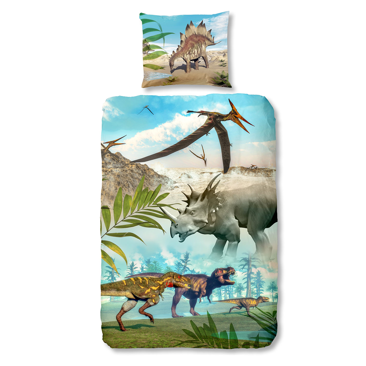 Dekbedovertrek Dino World