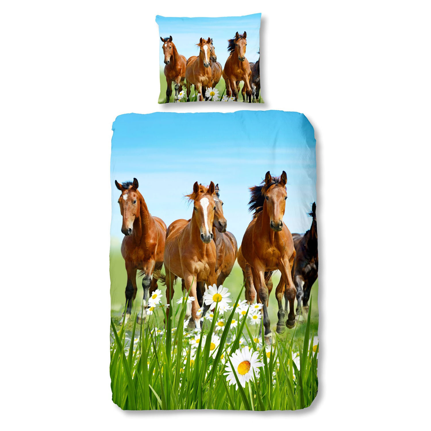 Dekbedovertrek Paarden