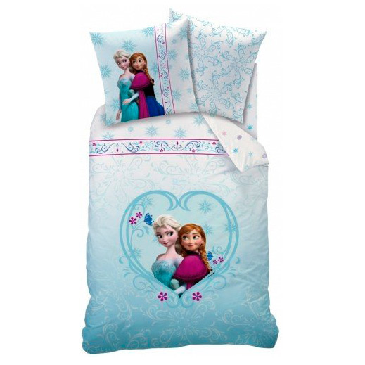 Dekbedovertrek Disney Frozen - Heart