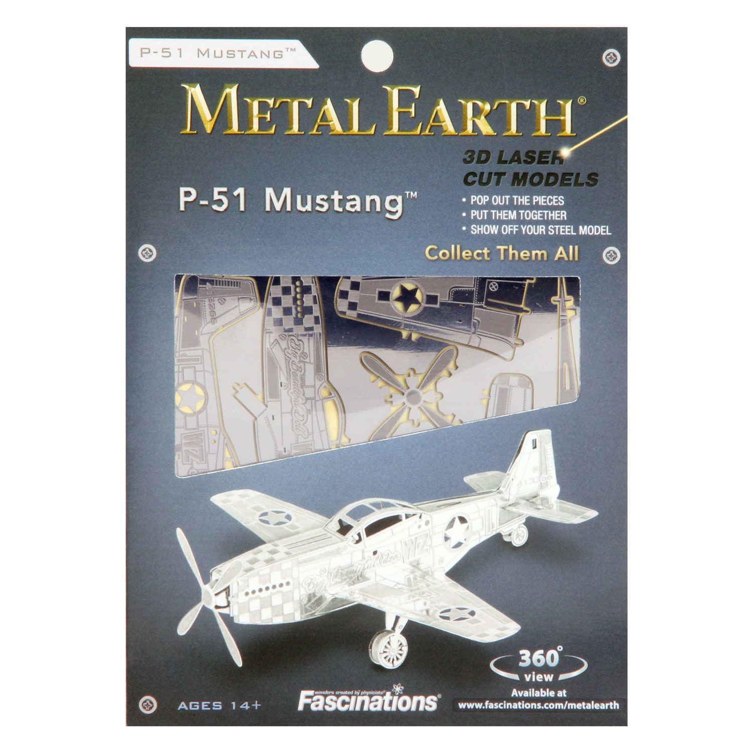 Metal Earth Mustang P-51