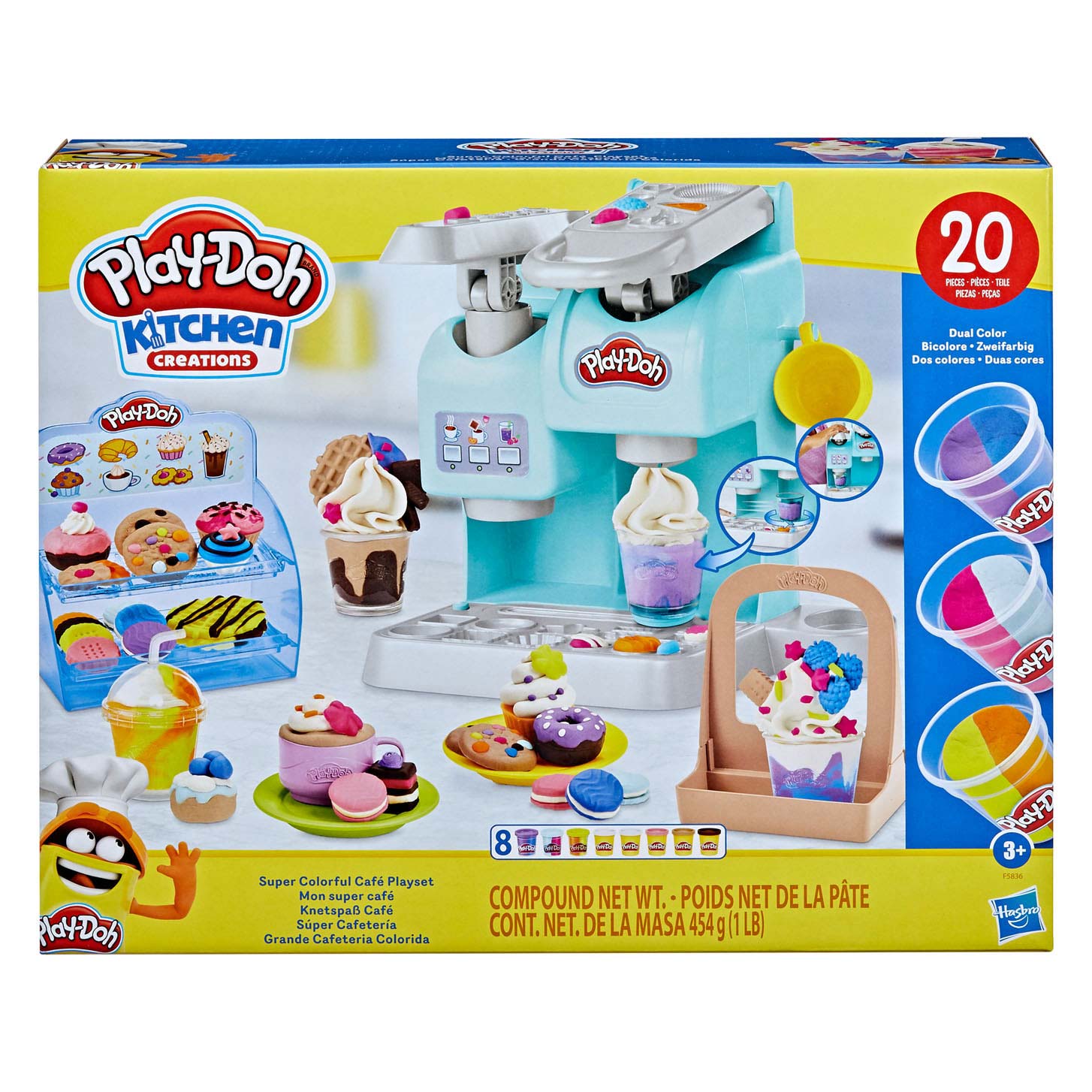 Play-Doh Super Buntes Café-Spielset