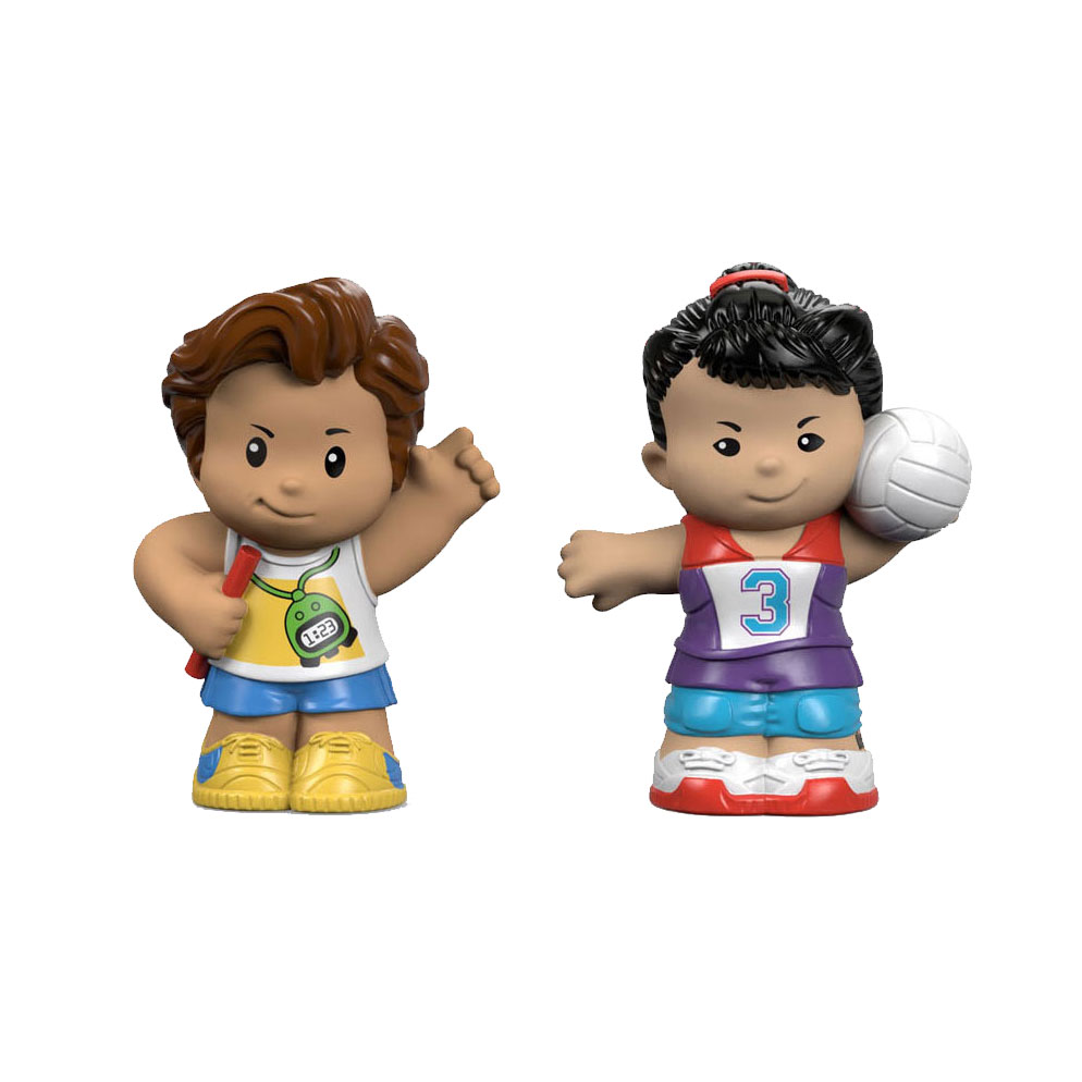 Fisher Price Little People - Hardloper en Volleybalster