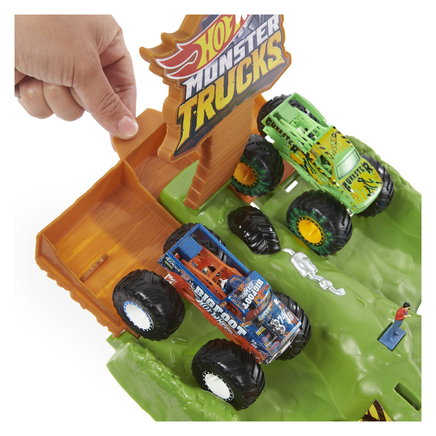 Hot Wheels Monster Trucks Tournament of Titans Racebaan