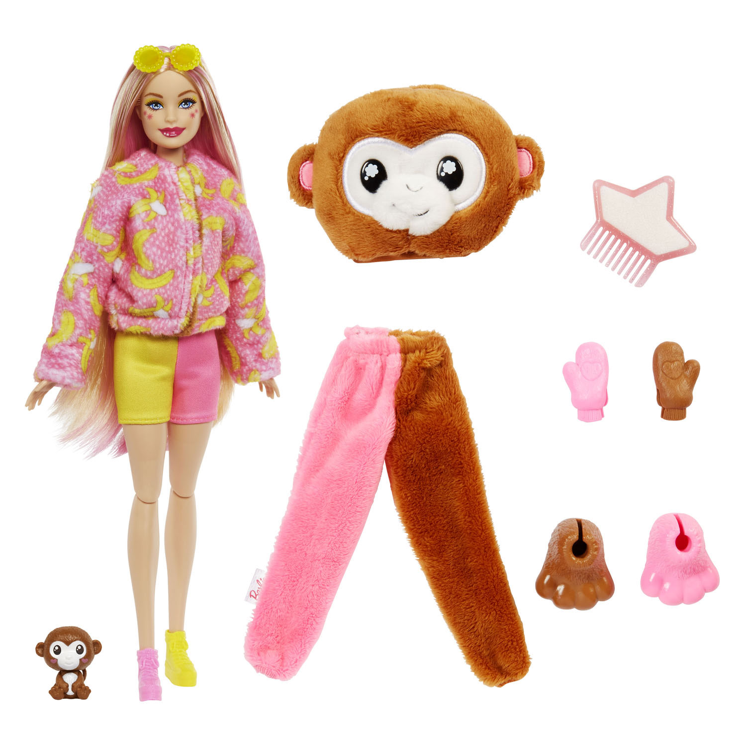 Barbie Cutie Reveal Jungle – Affe