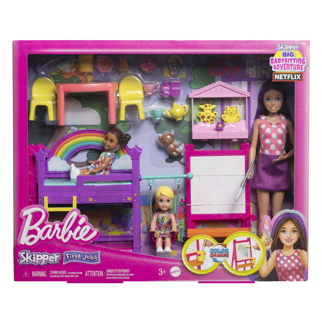 Barbie Skipper First Laps Spielset