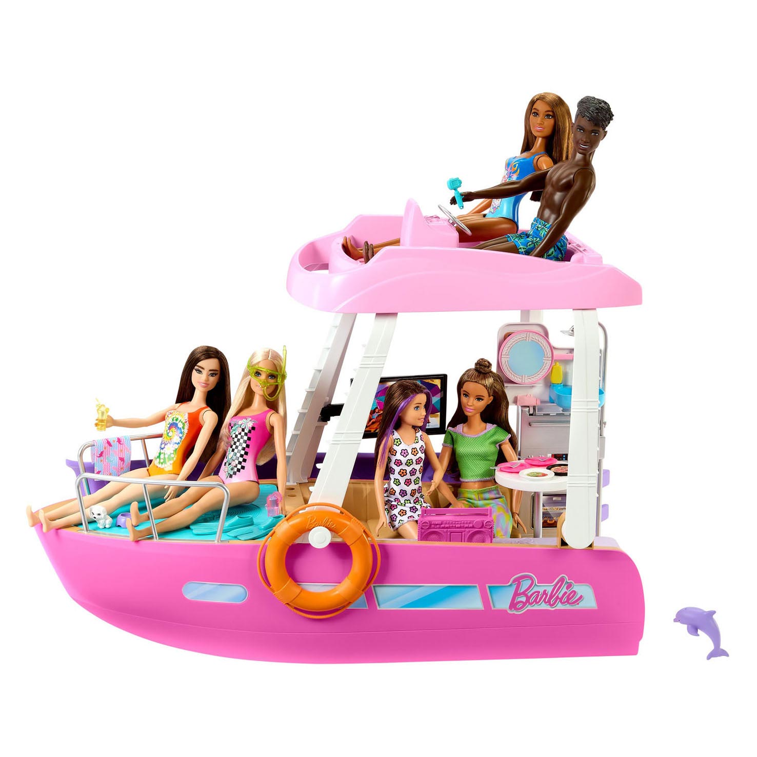 Barbie DreamBoat Speelset, 20dlg.