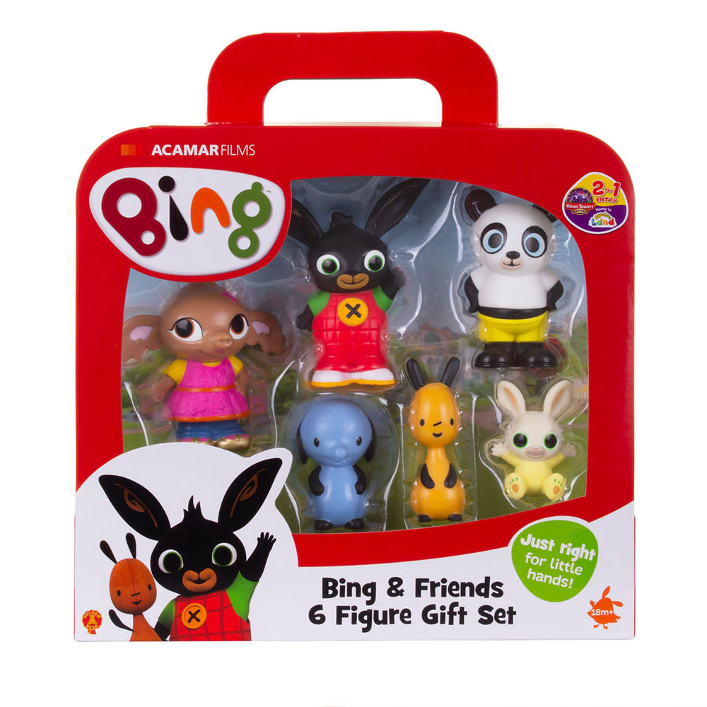 Bing Koffer mit 6 Spielfiguren