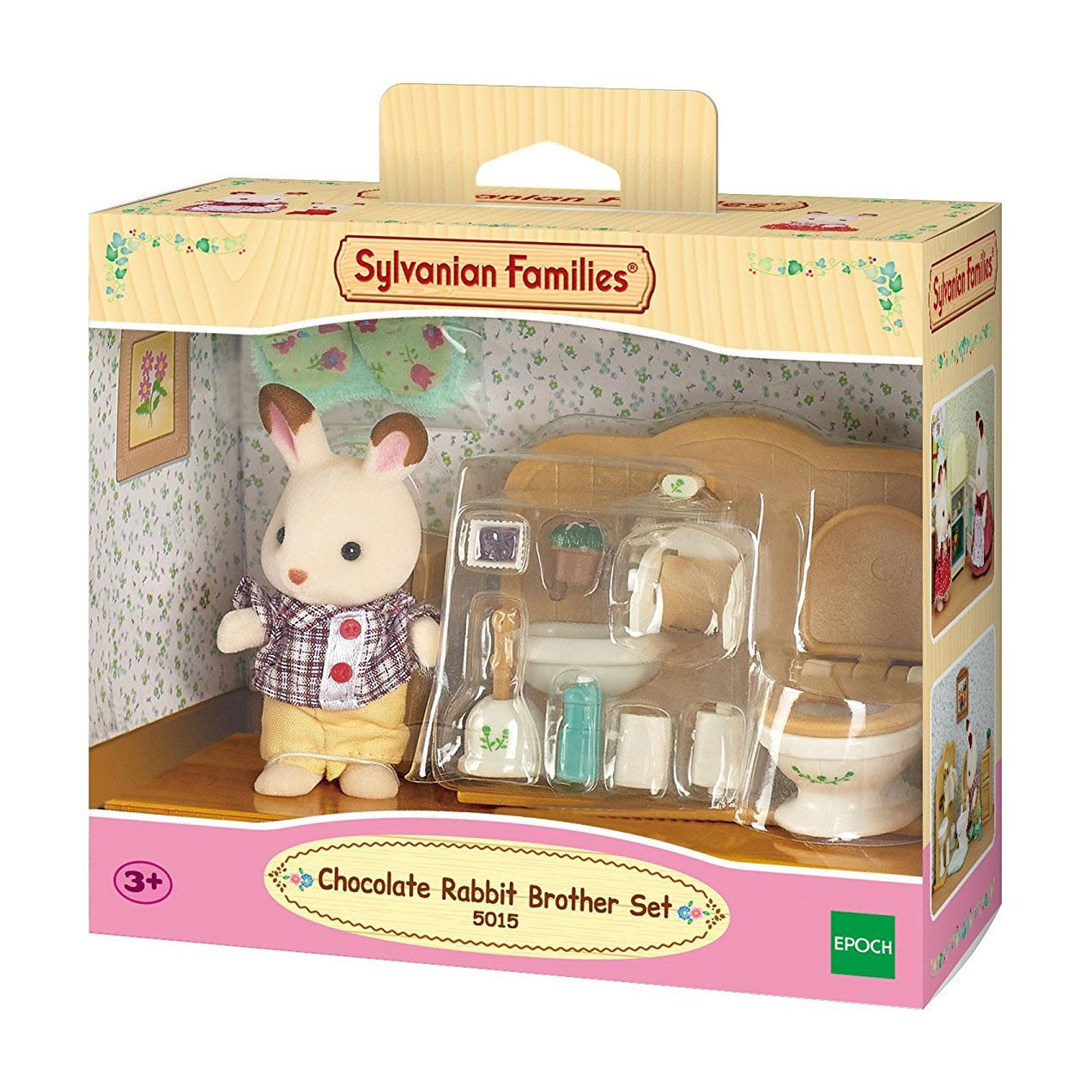 Sylvanian Families 5015 Set Brother Chocolate Rabbit