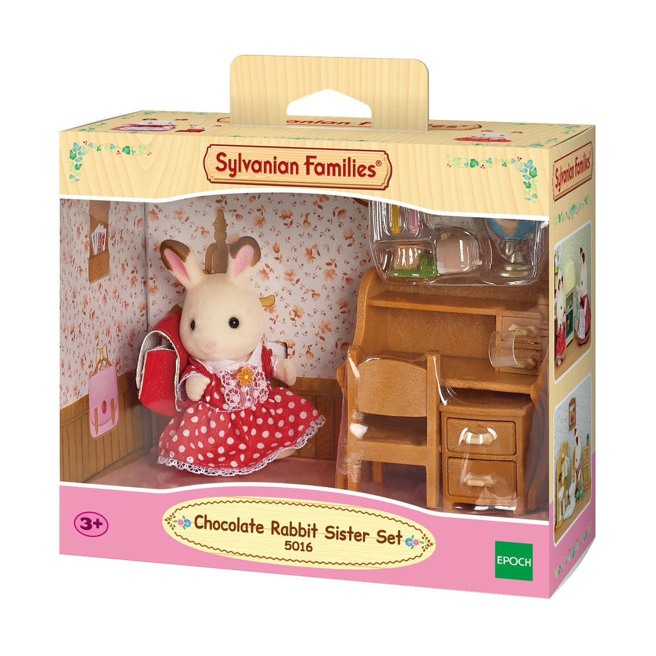 Sylvanian Families 5016 Set Sister Chocolate Rabbit