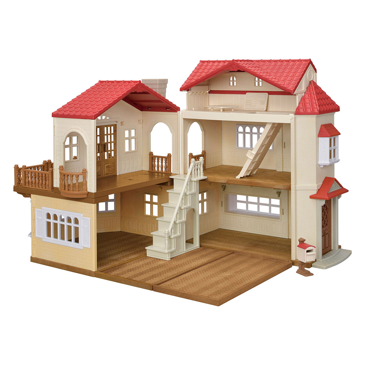 Sylvanian Families Puppenhaus mit geheimem Spielzimmer