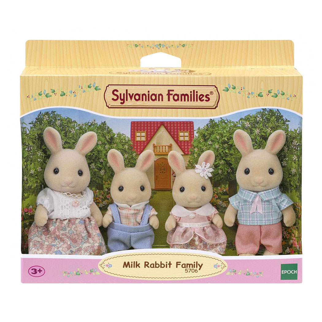 Sylvanian Families 5706 Family Cream Rabbit