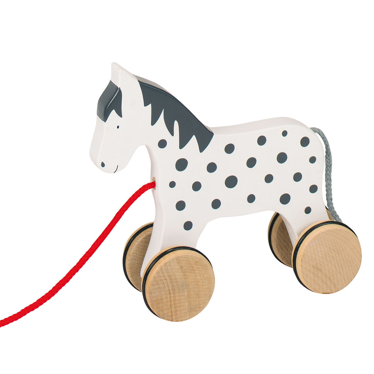Goki Zugtier Pferd aus Holz