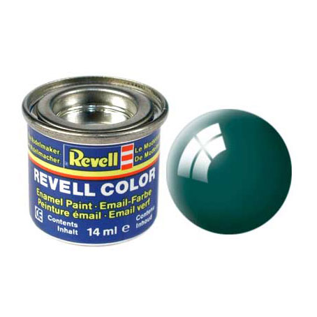 Revell Emaille-Farbe Nr. 62 – Moosgrün, glänzend
