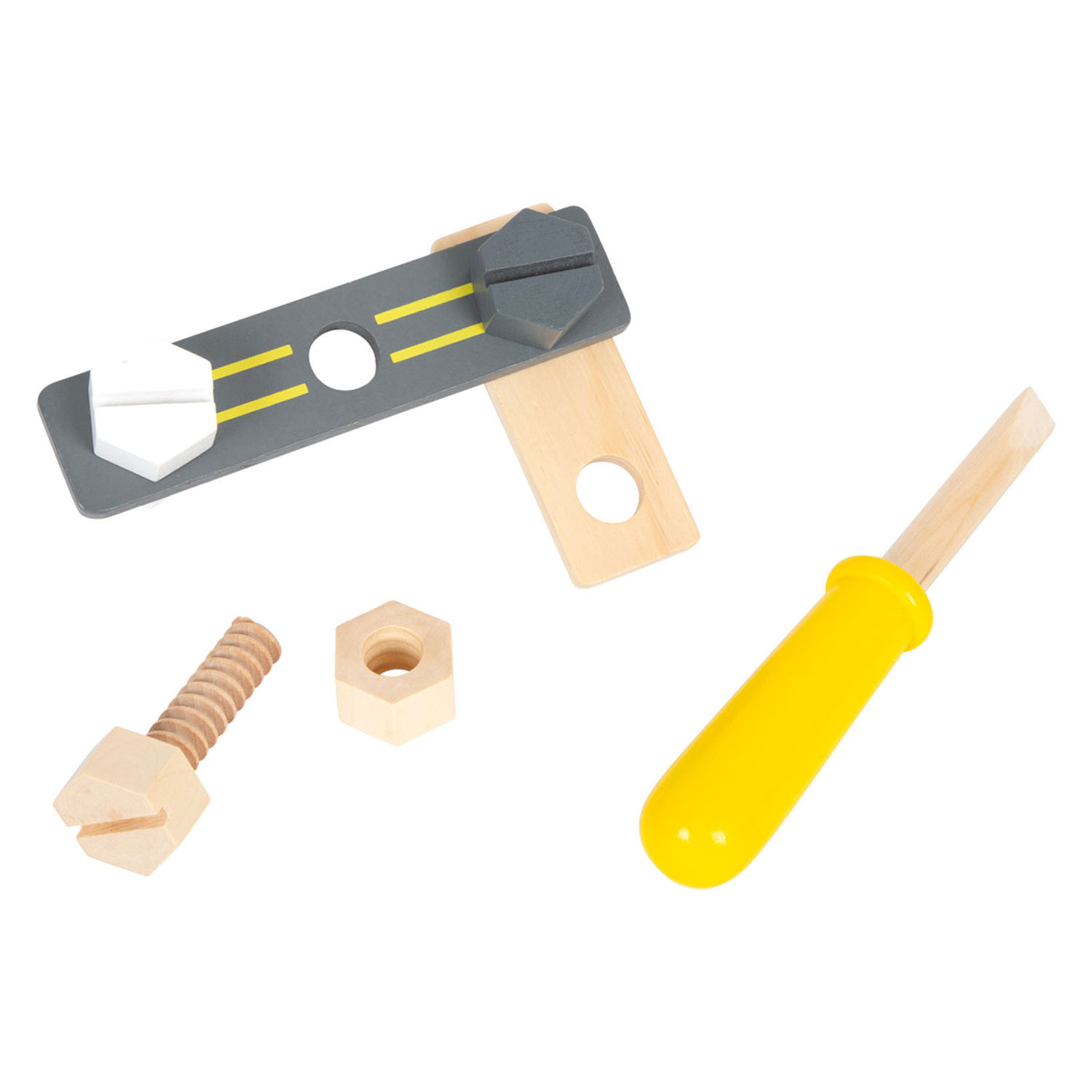 Small Foot - Werkzeuggürtel mit Holzwerkzeugen Miniwob