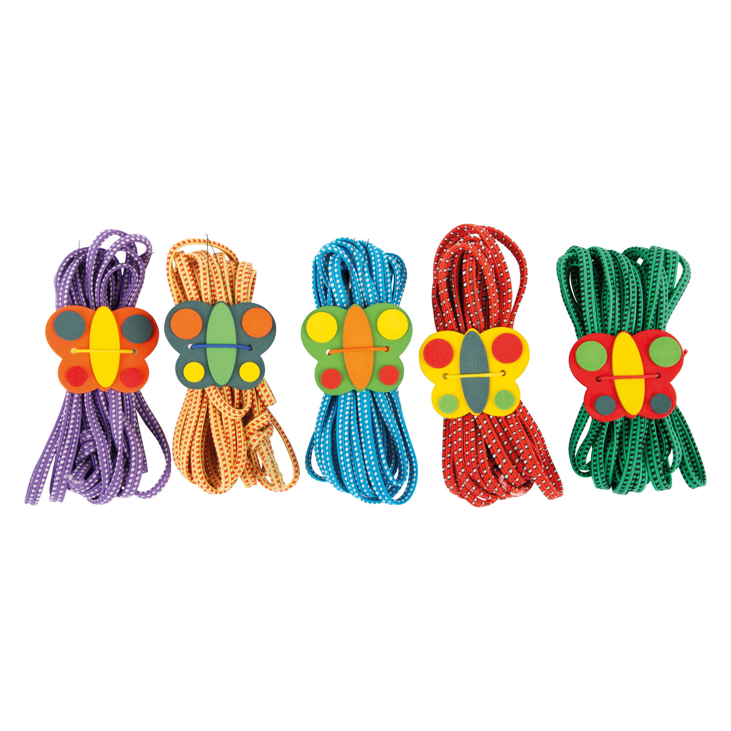 Small Foot - Springseil Butterfly Color, 5er-Set