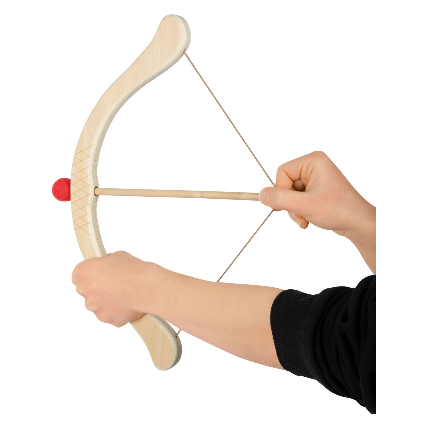 Small Foot - Aktives Spielset mit Pfeil und Bogen aus Holz, 8-teilig.