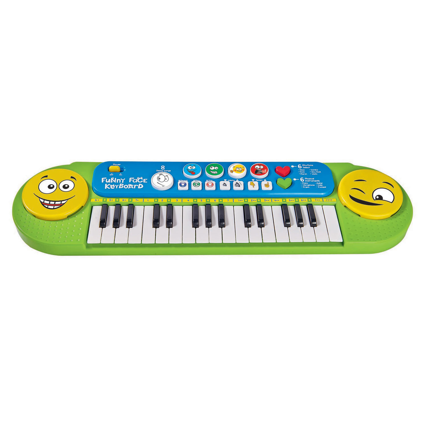 My Music World Smiley Keyboard