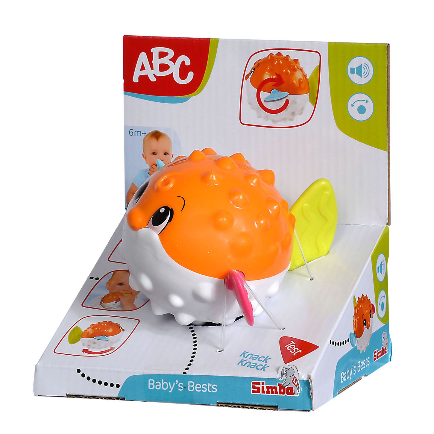 ABC Badespielzeug Fisch