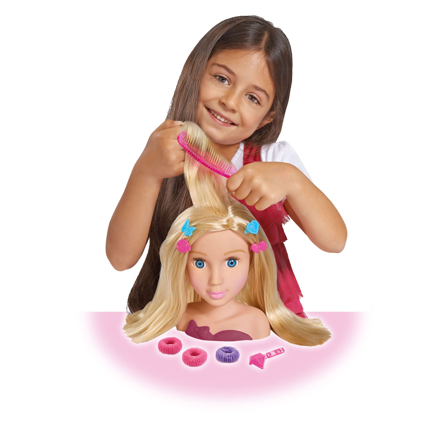 Mädchen-Styling-Haarpuppe mit Zubehör