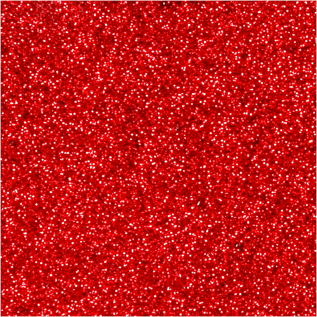 Glitzerkleber Rot, 25 ml