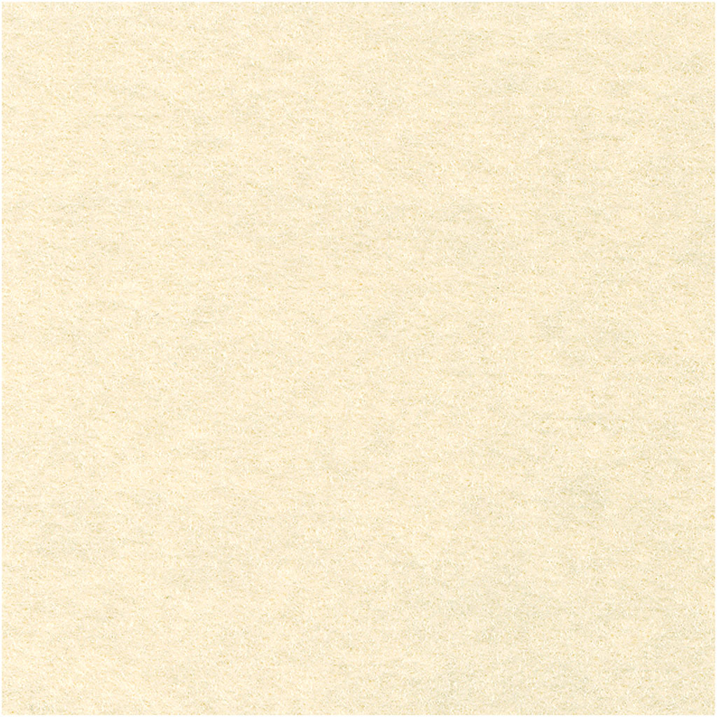 Hobby-Filz, gebrochenes Weiß, A4, 10 Blatt