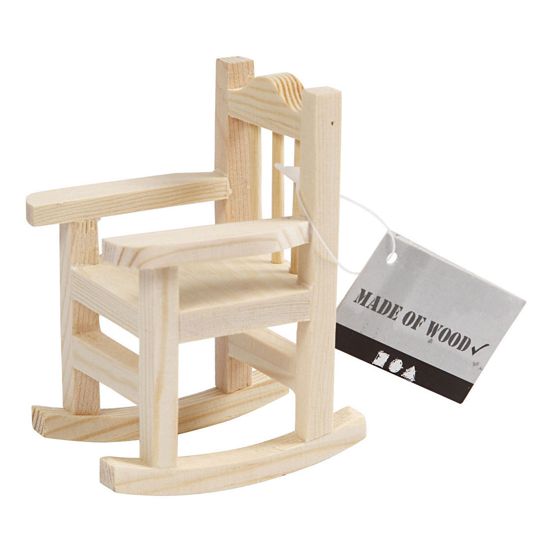 Mini-Schaukelstuhl aus Holz