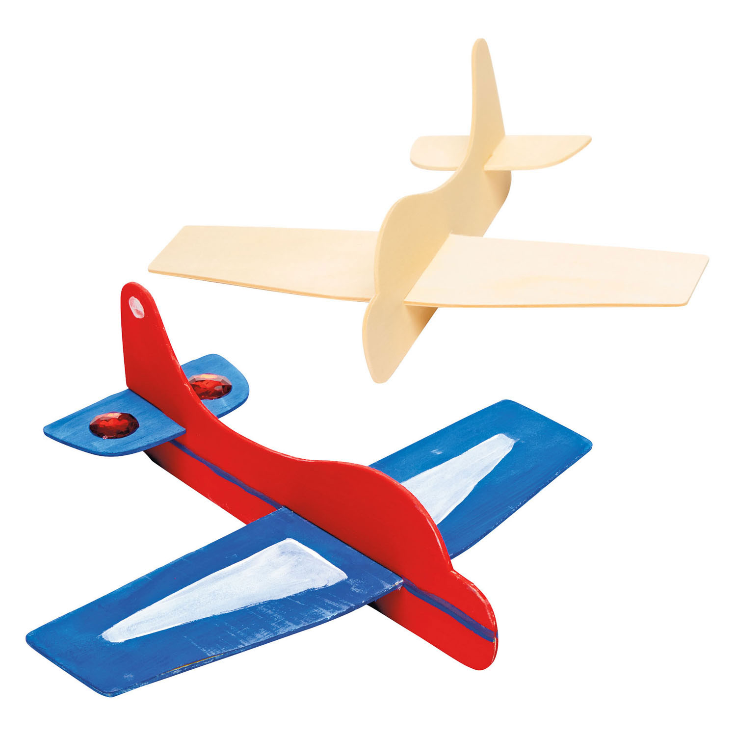 Colorations - Houten Modelvliegtuigen Maken, Set van 12