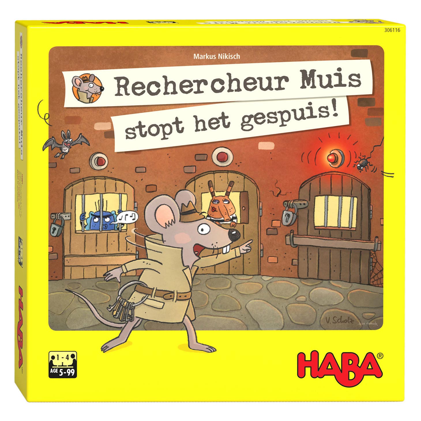 Haba Spiel – Detektiv Maus stoppt den Abschaum!