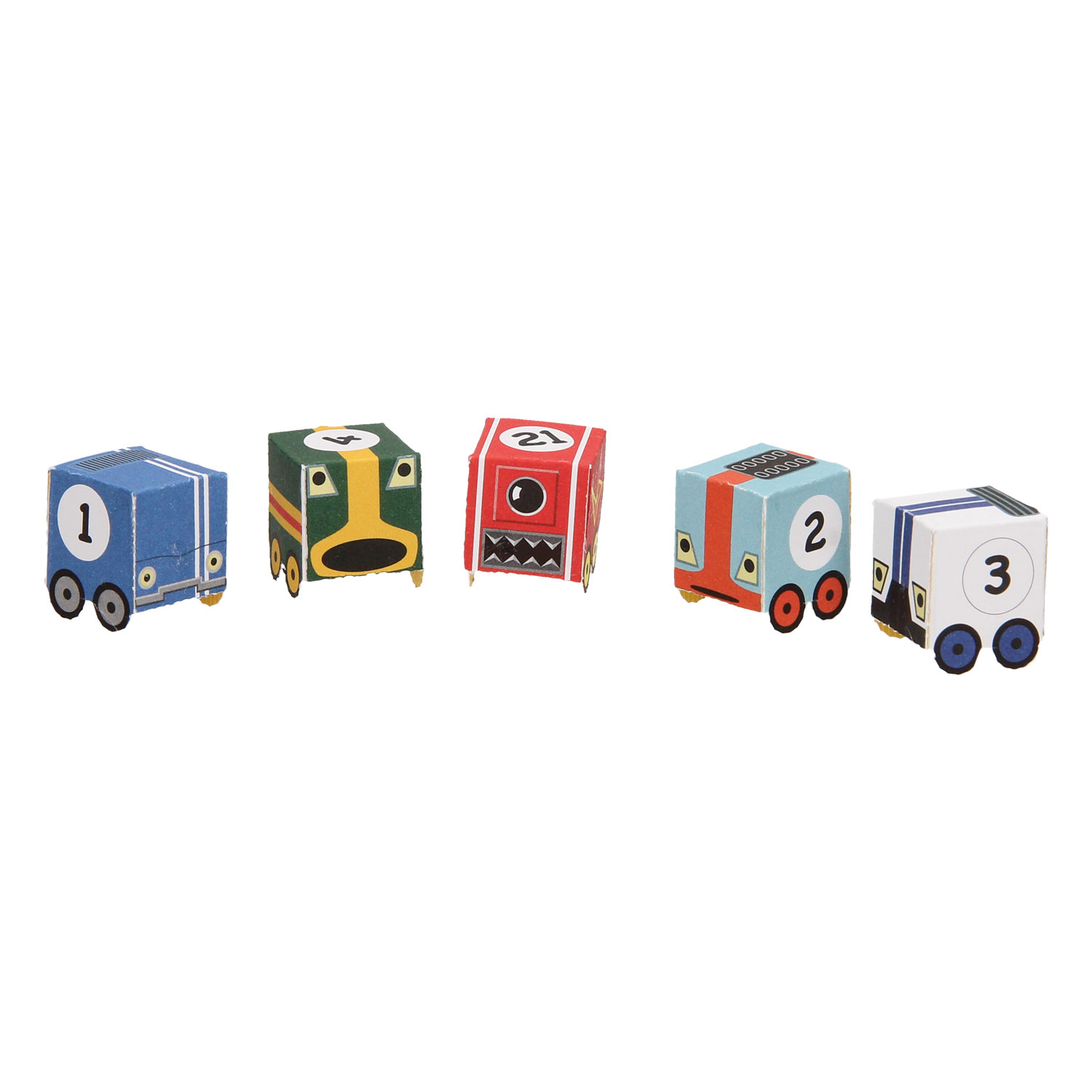Paper Toys Knutelsboek - Coole robots