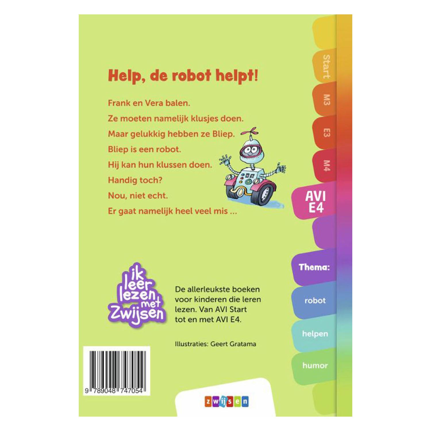 Ik leer lezen - Help, de robot helpt! (AVI-E4)