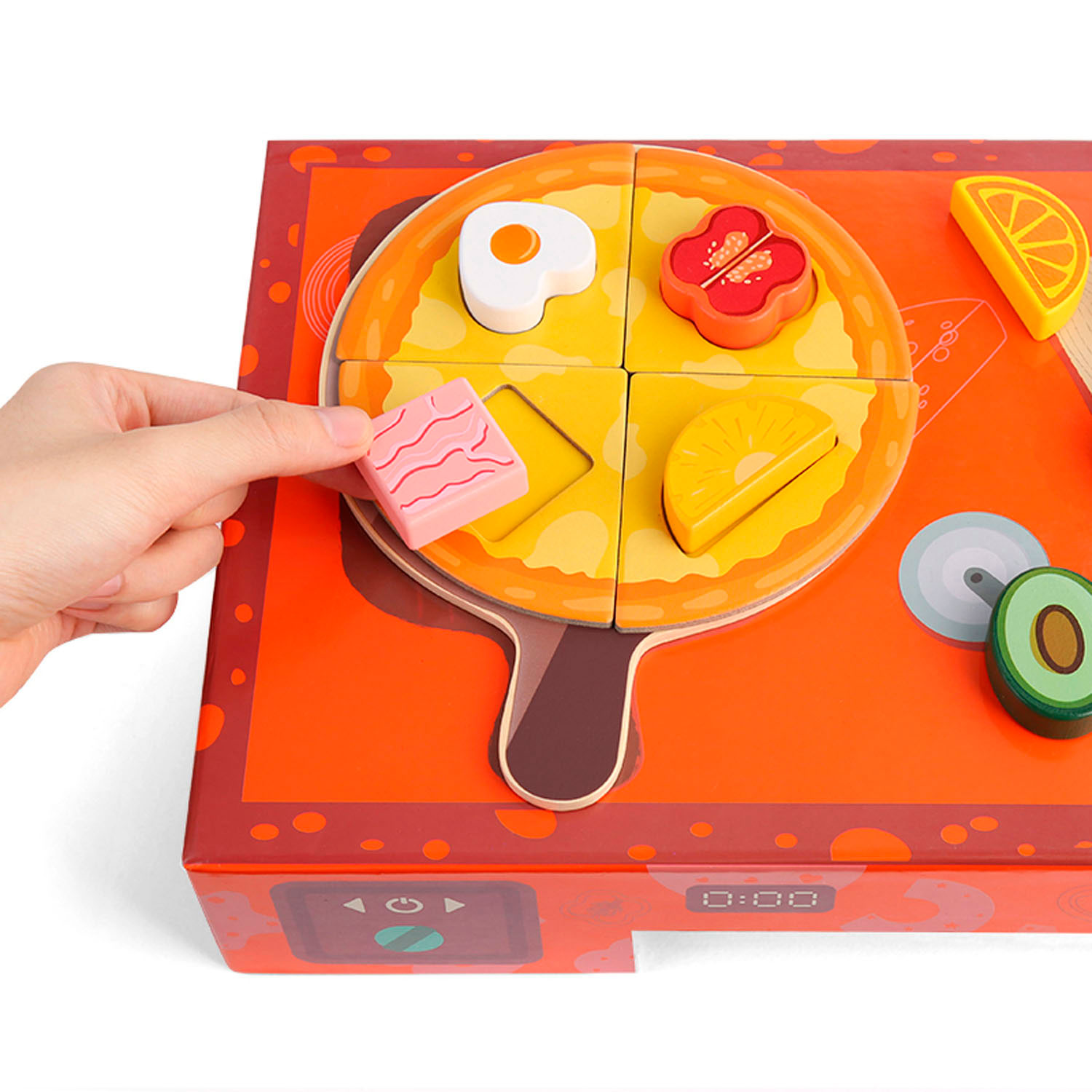 Pizza-Spielbox, 40-tlg.
