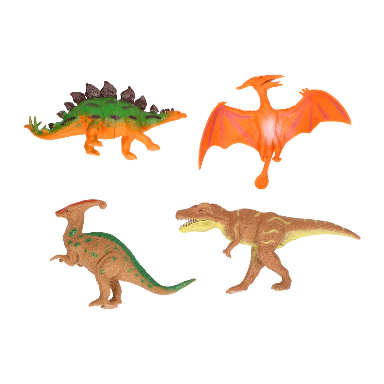 Dinosaurus Speelfiguren, 4dlg.
