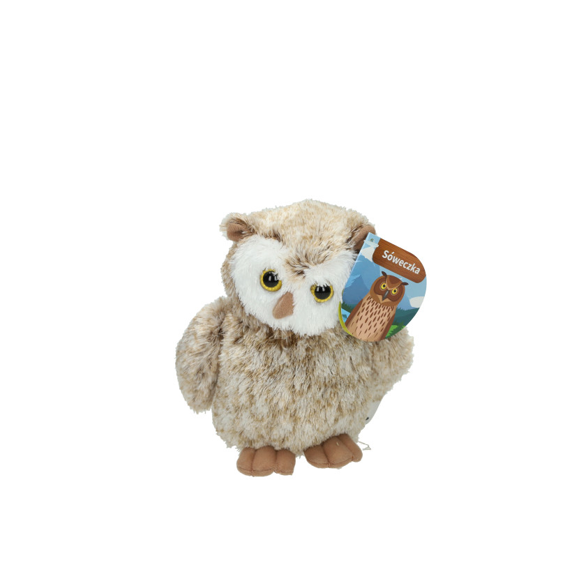 Pluche Knuffel Uil - 20cm.