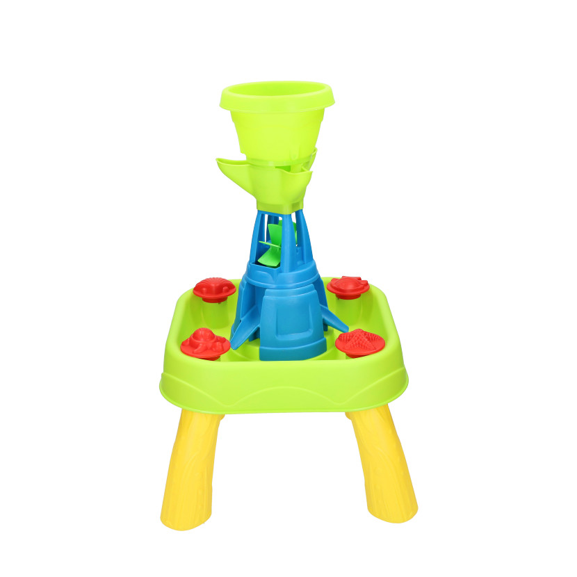 Cascade de table à eau du parc aquatique