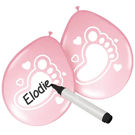 Kraamfeestartikelen voor een meisje!