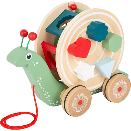 Figurines à tirer en bois