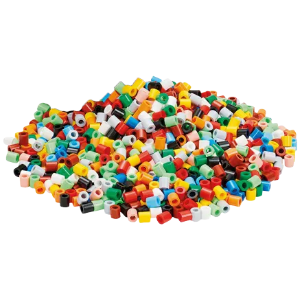 Bügelperlen in allen Farben des Regenbogens und mehr!