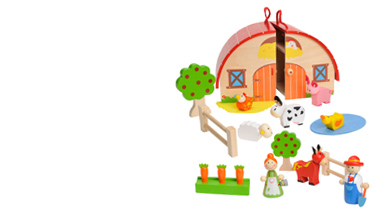 Puppenhaus aus Holz