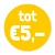 Uitdeelcadeautjes tot 5 euro